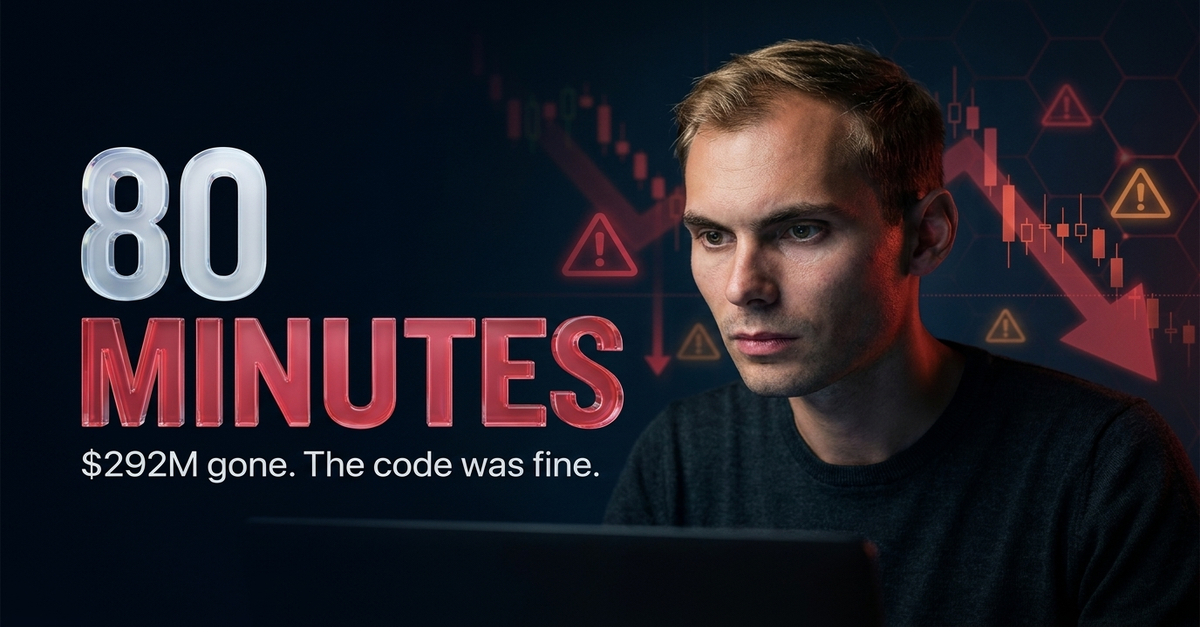 Kelp DAO hack + Aave bank run — cover illustration, April 2026